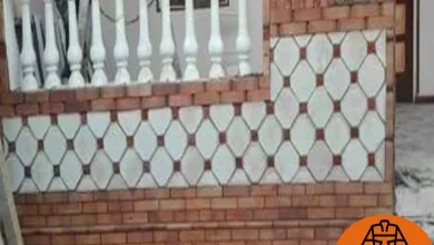 ديكور جدران حجر فرعونى داخلي