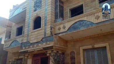 تركيب حجر هاشمي في الصعيد