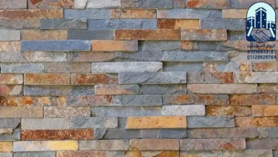 حجر المايكا للواجهات الداخلية والخارجية