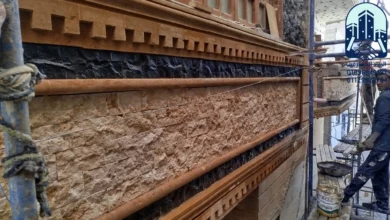 واجهات المنازل بالحجر الهاشمي