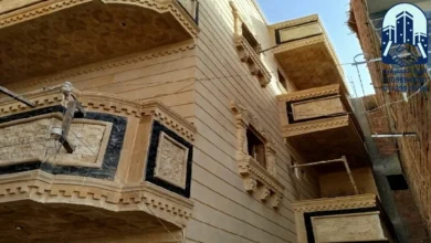 واجهة منزل حجر هاشمي