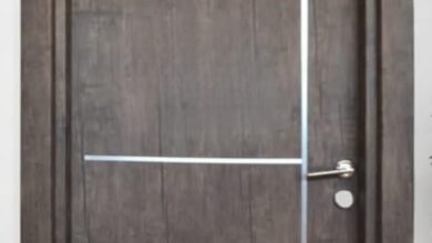 أبواب خشب طبيعي