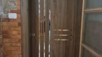 ابواب خشب للشقق