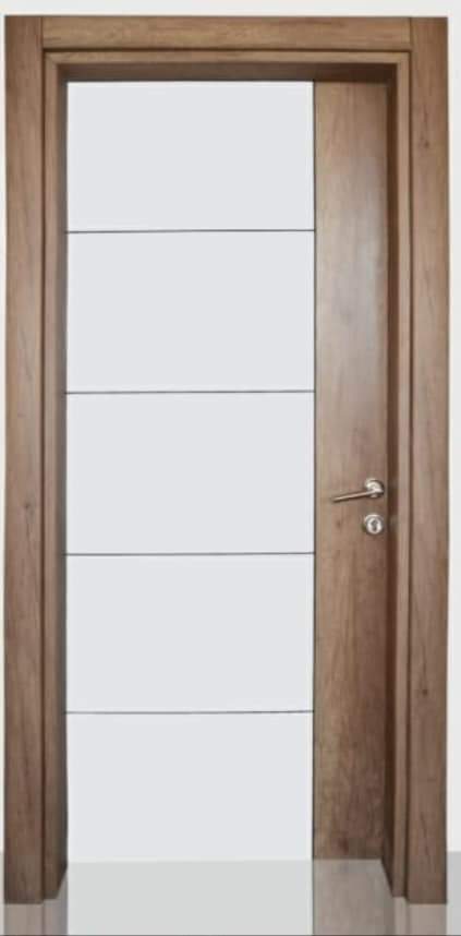 ابواب خشب مودرن