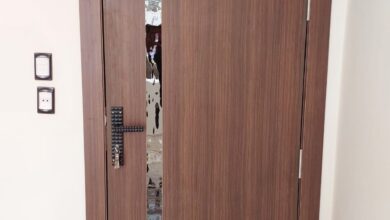 ابواب شقق خشب كلاسيك